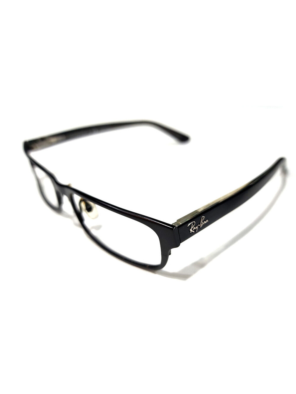 Ray Ban RB8613 1012 Black Metal Rectangle Eyeglasses Frame 51-17 140
